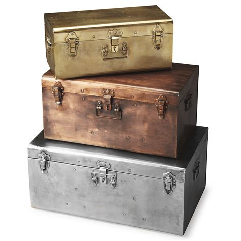 steel trunks for storage